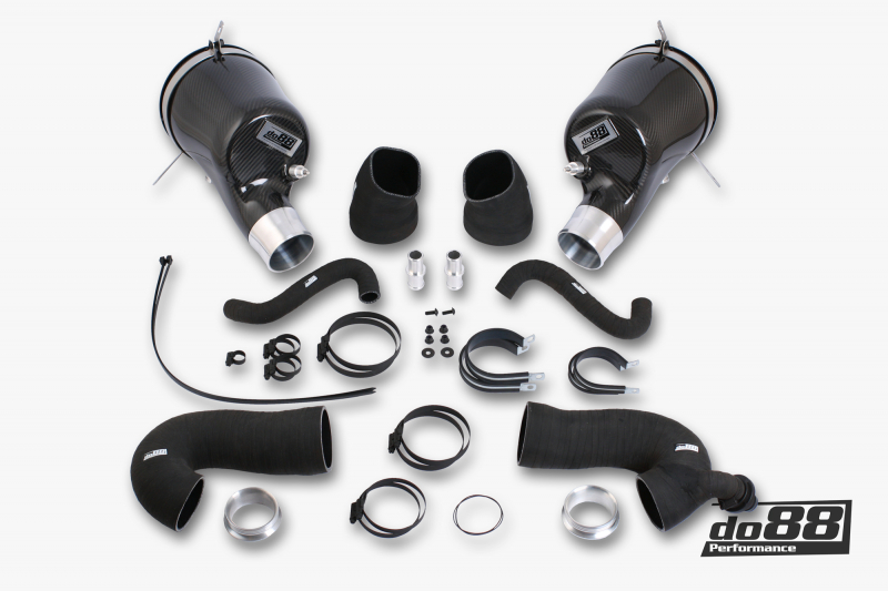 do88 LF-160-ST-80-212 19-25 Porsche 911 Carrera (992.1/992.2) Induction System w/80mm Outlet & Turbo Inlet Hoses