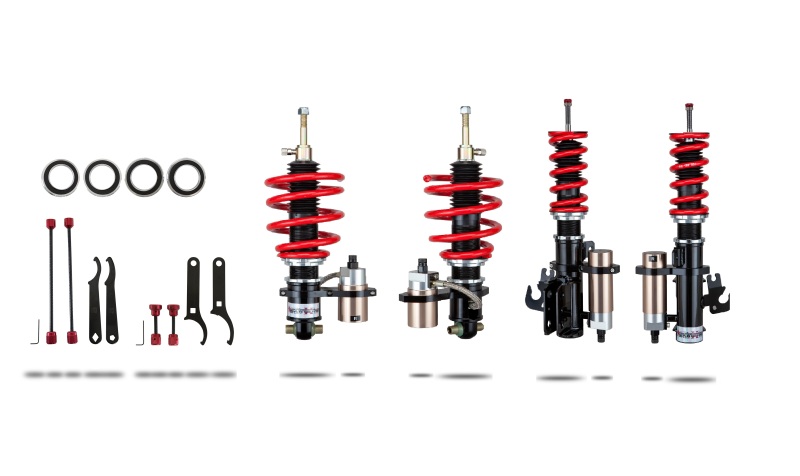 Alternative view of Pedders 09-14 Chevrolet Camaro Extreme Xa w/Remote Canister Coilover Kit