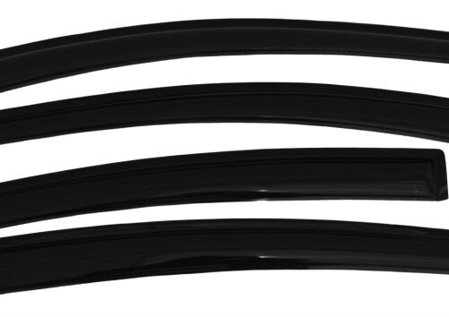 AVS 11-16 Hyundai Elantra (Excl. GT) Ventvisor Outside Mount Window Deflectors 4pc - Smoke - Image 4