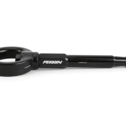 Alternative view of PERRIN 08-14 Subaru WRX/STI (Hatchback) Tow Hook Kit (Rear) - Black