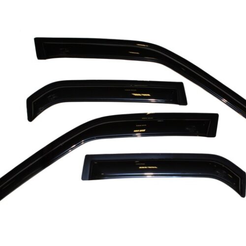 AVS 94092 88-92 Toyota Corolla Ventvisor Outside Mount Window Deflectors 4pc - Smoke - Image 4