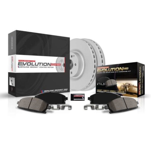 Power Stop 04-08 Acura TL Rear Z17 Evolution Geomet Coated Brake Kit - Image 2