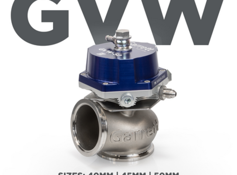 Garrett 908828-0002 GVW-45 45mm Wastegate Kit - Blue - Image 2