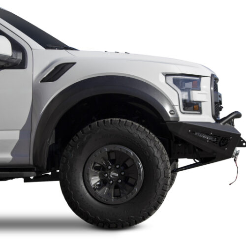 Addictive Desert Designs 17-18 Ford F-150 Raptor HoneyBadger Front Bumper w/ Winch Mount - Image 4