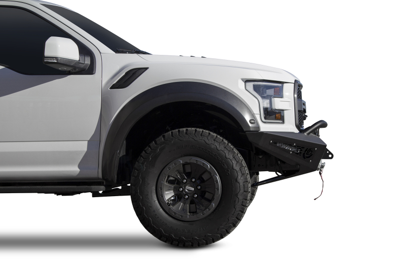 Addictive Desert Designs 17-18 Ford F-150 Raptor HoneyBadger Front Bumper w/ Winch Mount - Image 4