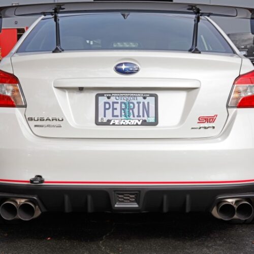PERRIN 15-21 Subaru WRX/STI / 24-26 Crosstrek / 25-26 Forester Tow Hook Kit (Rear) - Black