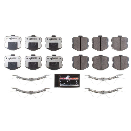 Power Stop 06-13 Chevrolet Corvette Front Z26 Extreme Street Brake Pads w/Hardware - Image 3
