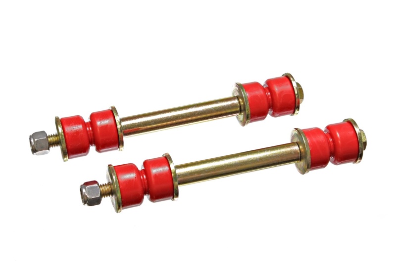 Energy Suspension 9.8124R Universal 3 9/16 Inch Red Front/Rear Sway Bar End Links w/ Hardware - Image 4