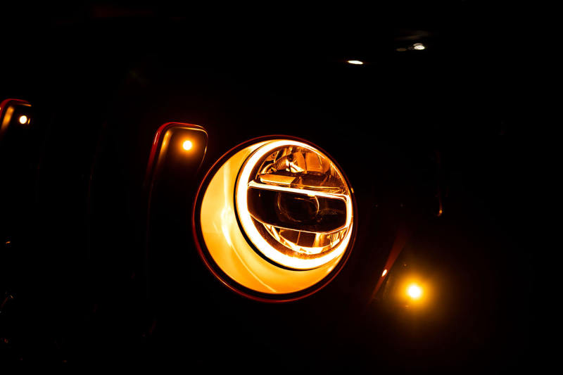 DV8 Offroad HLCJL-01 2018+ Jeep Wrangler JL/Gladiator LED Projector Headlights - Image 8