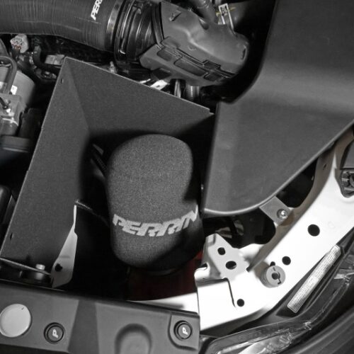 PERRIN 22-26 Subaru WRX Cold Air Intake w/Heatshield - Neon Yellow - Image 9