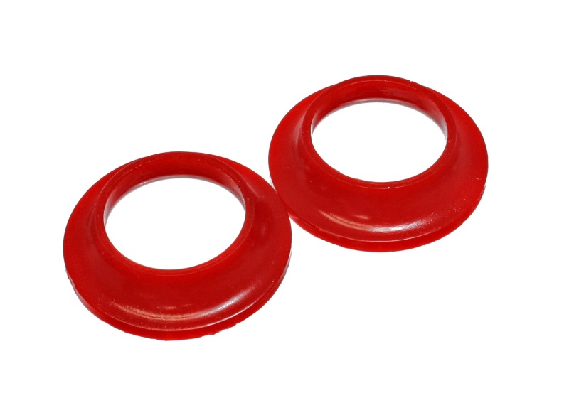 Energy Suspension 91-96 Chevrolet Full Size Red Rear Upper Coil Spring Isolators - Image 3