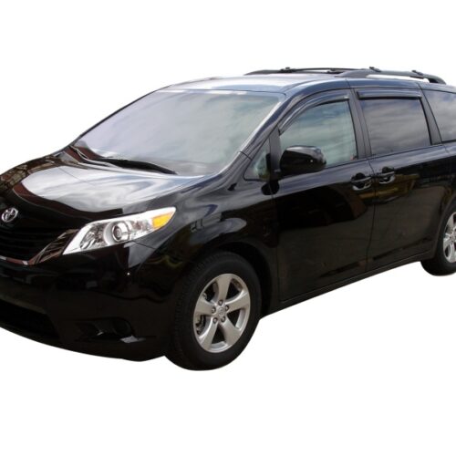 Alternative view of AVS 11-18 Toyota Sienna Ventvisor Outside Mount Window Deflectors 4pc - Smoke