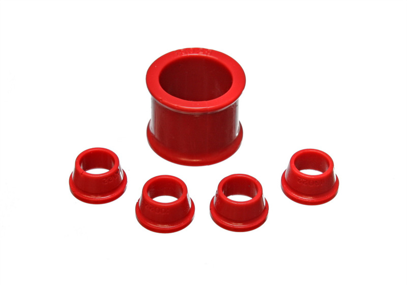 Energy Suspension 16.10101R 88-91 Honda Civic/CRX Red Power Steering Rack Bushing Set - Image 3