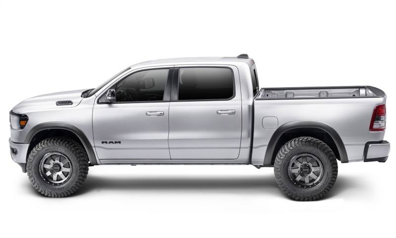 Bushwacker 50926-02 19-22 Ram 1500 (Excl. Rebel/TRX) 67.4 & 76.3in Bed Extend-A-Fender Flares 4pc - Smth Blk - Image 4