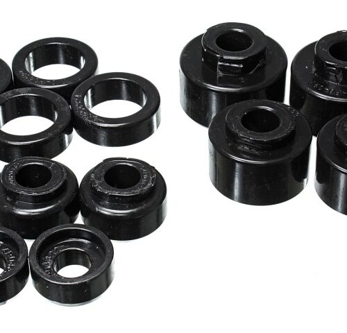 Energy Suspension 4.4121G 2005-07 Ford F-250/F-350 SD 2/4WD Reg Cab Body Mount Set - Black