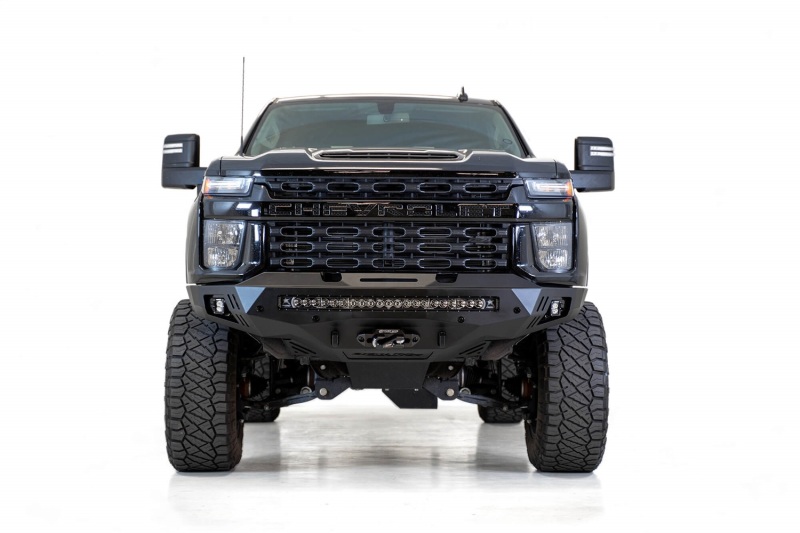 Addictive Desert Designs 2020 Chevy Silverado 2500/3500 Stealth Fighter Front Bumper - Image 3