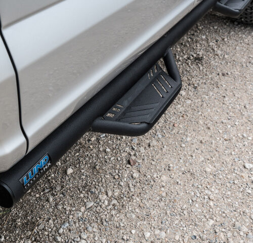 Lund 34641752 16-19 Toyota Tacoma Crew Cab Terrain HX Step Nerf Bars - Black - Image 7