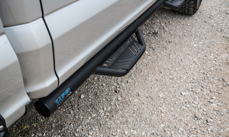 Lund 34641752 16-19 Toyota Tacoma Crew Cab Terrain HX Step Nerf Bars - Black - Image 7