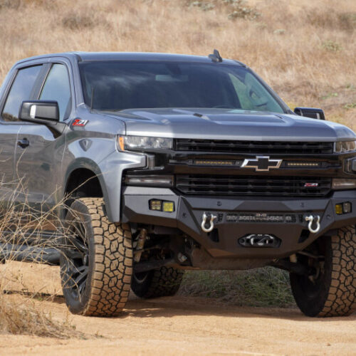 DV8 Offroad FBCS1-07 19-21 Chevrolet Silverado 1500 SPEC Series Front Bumper - Image 8