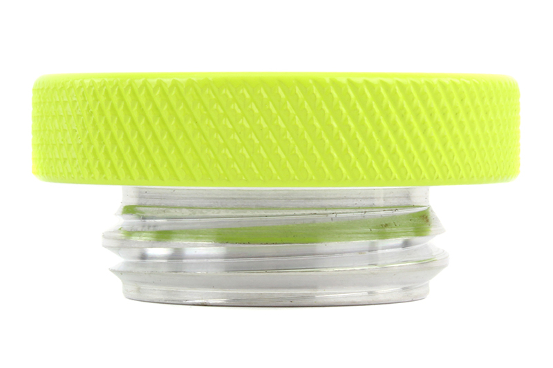 PERRIN 02-26 Subaru Impreza/WRX/STI & 13-26 Crosstrek/BRZ/FR-S/GR86/GR86 Oil Fill Cap - Neon Yellow - Image 4