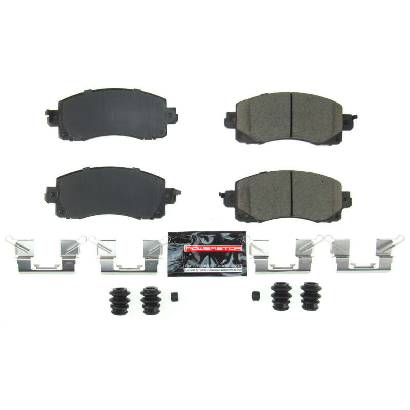 Power Stop 18-19 Subaru Crosstrek Front Z23 Evolution Sport Brake Pads w/Hardware - Image 2