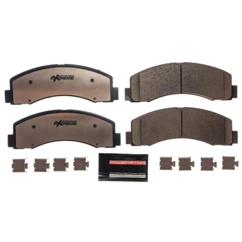 Power Stop 10-19 Ford Expedition Front Z36 Truck & Tow Brake Pads w/Hardware - Image 3