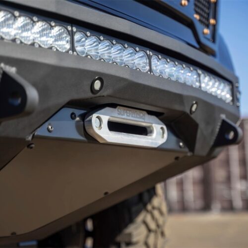 Alternative view of Addictive Desert Designs 2019 GMC Sierra 1500 SF Front Bumper w/ Winch Mount & Sensor Cutout
