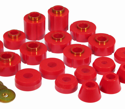 Prothane 6-108 80-96 Ford F100/350 2/4wd Body Mount - Red