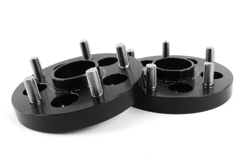 PERRIN Subaru/Toyota/Scion 20mm Wheel Adapter (Bolt-On Type) 5x100 to 5x114.3 w/56mm Hub - Pair - Image 2