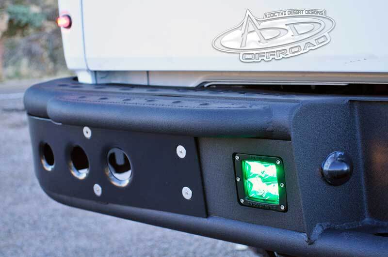 Addictive Desert Designs 10-14 Ford F-150 Raptor Venom Rear Bumper w/ Backup Sensor Cutouts - Image 9