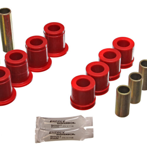 Energy Suspension 7.3102R 87-95 Nissan Pathfinder 2WD/4WD Red Front Control Arm Bushing Set - Image 4
