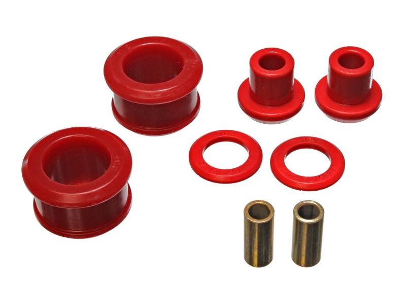 Energy Suspension 7.1108R 90-96 Nissan 300ZX Red Rear Differential Carrier Bushing Set (Must reuse all metal