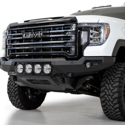 Addictive Desert Designs 20-23 GMC Sierra 2500/3500 Bomber Front Bumper - Black - Image 6