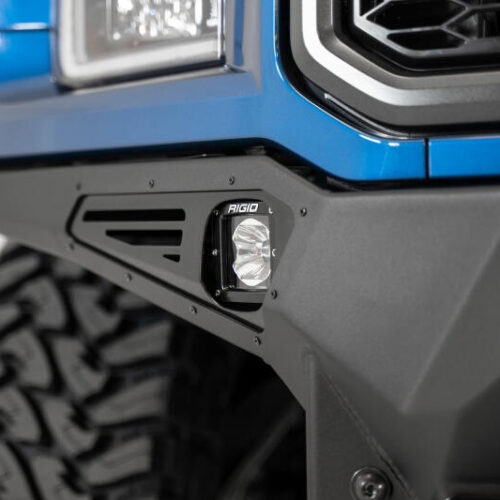 Addictive Desert Designs F110014110103 17-20 Ford F-150 Raptor Bomber Front Bumper w/ 4 Rigid 360 6in Round Mounts - Image 9