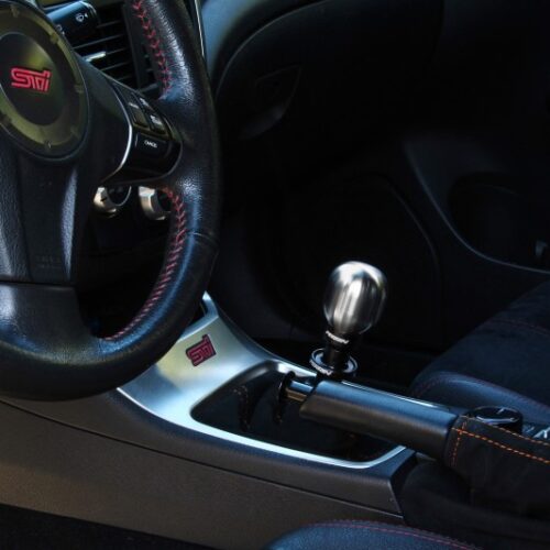 PERRIN 04-21 Subaru STI 6spd (Manual) SS Shift Knob - Barrel Style