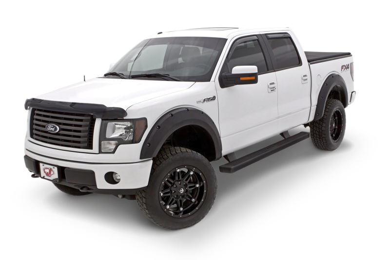 Lund RX312T 09-14 Ford F-150 (Ex Raptor) RX-Rivet Style Textured Elite Series Fender Flares - Black (4 Pc.) - Image 4
