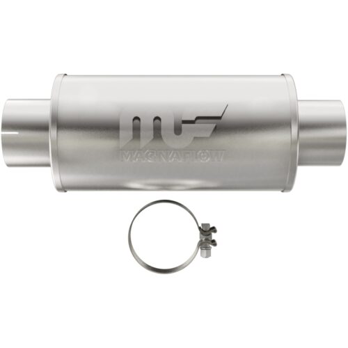 MagnaFlow 12775 Muffler Mag DSL SS 7x7x14 4in Inlet 4in Outlet