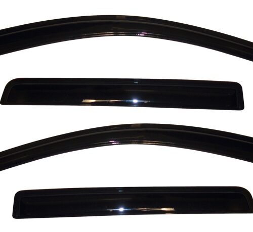 AVS 94642 11-18 Mitsubishi Outlander (Excl. Sport) Ventvisor Outside Mount Window Deflectors 4pc - Smoke - Image 4