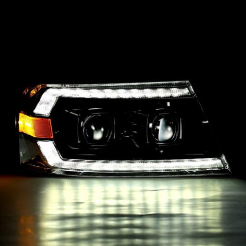 AlphaRex 880133 04-08 Ford F150 Chrome LUXX Series Projector headlights - Image 3