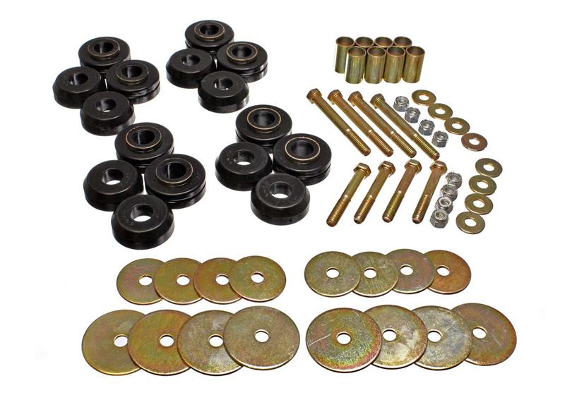 Energy Suspension 4.4110G Bronco Body Mount W/Hardware - Black - Image 3
