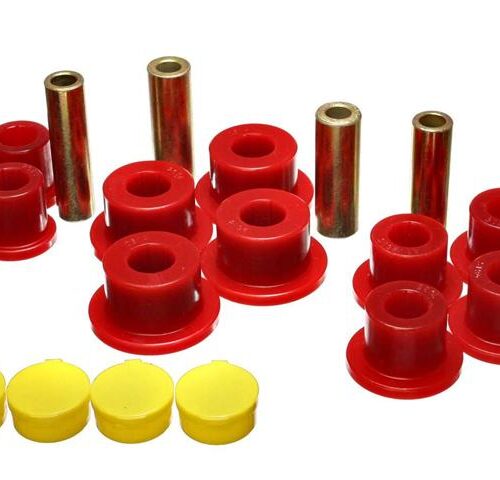 Energy Suspension 5.2115R 02-05 Dodge Ram 1500 2WD Red Rear Leaf Spring Bushing Set - Image 3