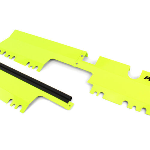 PERRIN 15-21 Subaru WRX/STI Radiator Shroud (With/Without OEM Intake Scoop) - Neon Yellow - Image 2