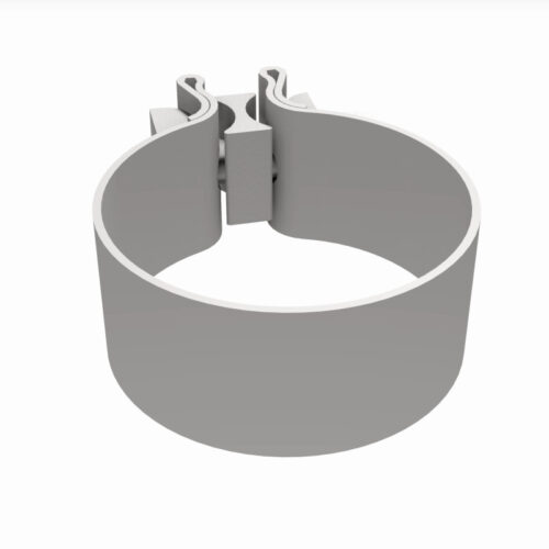 Alternative view of MagnaFlow 10162 Clamp 2.50inch TORCA SS 1.25inch 10pk