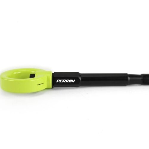 PERRIN 22-26 Subaru WRX / 18-23 Crosstrek Tow Hook Kit (Rear) - Neon Yellow - Image 2