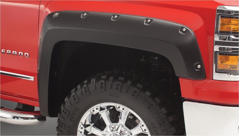 Bushwacker 86-95 Suzuki Samurai Pocket Style Flares 4pc - Black - Image 3