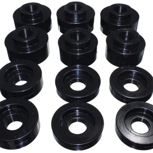 Alternative view of Energy Suspension 4.4125G 08-16 Ford F-250/F-350/F-450/F-550 Super Duty STD/Super Cab Black Body Mount Set