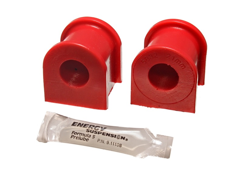 Energy Suspension 8.5131R 05-07 Scion tC Red 21mm Front Sway Bar Bushing Set - Image 5