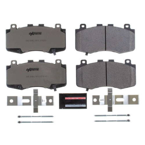 Power Stop 18-19 Jeep Grand Cherokee Front Z26 Extreme Street Brake Pads w/Hardware - Image 2