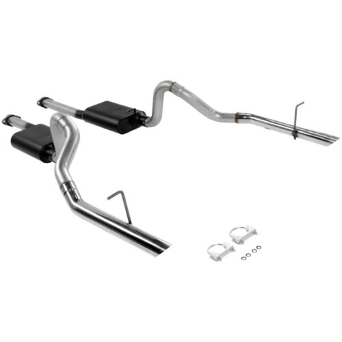 Alternative view of Flowmaster 17212 94-97 Mustang 5.0L/4.6L American Thunder Cat-Back Exhaust System