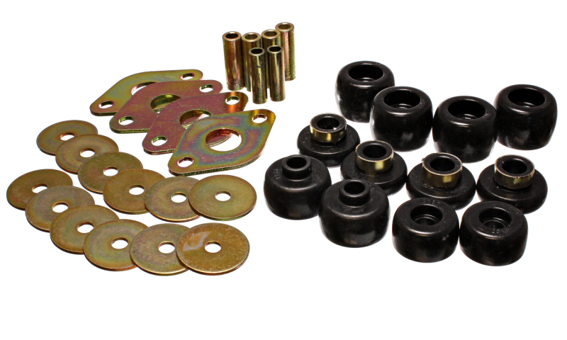 Energy Suspension 8.4105G 93-98 Toyota T100 Black Body Cab Mount Set - Image 4
